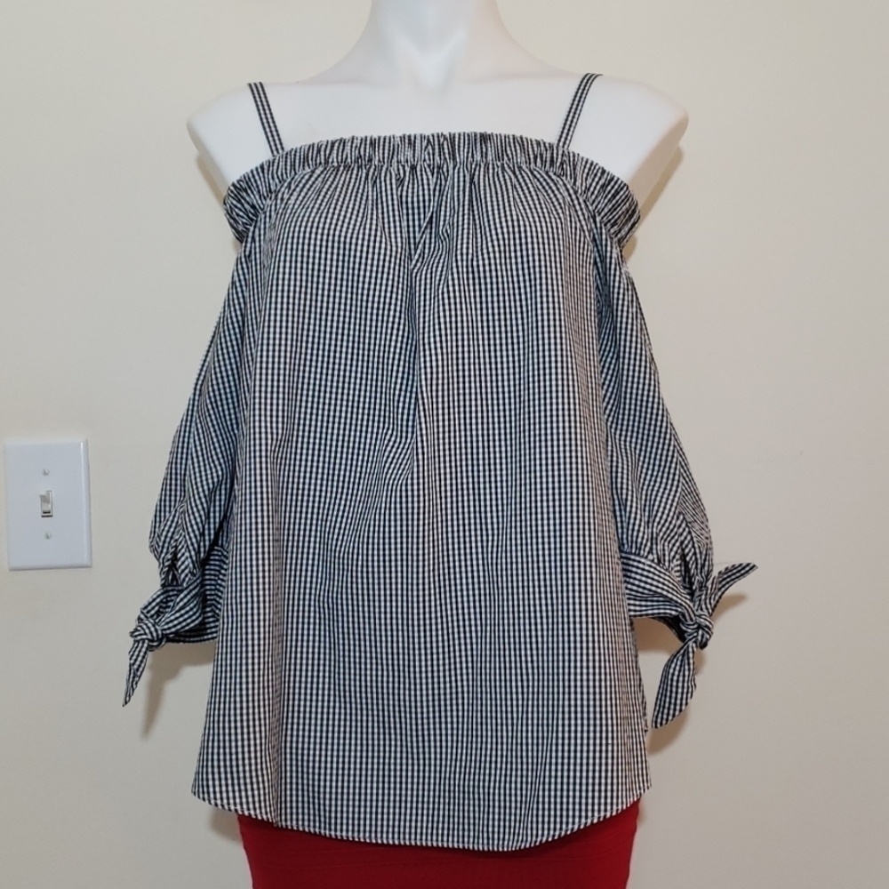 Black & White Checkered BCX Top